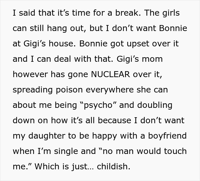 Woman Starts Social Media War On “Psycho” Mom Who Won’t Force Her Kid To Date Or Lose Weight Woman Starts Social Media War On “Psycho” Mom Who Won’t Force Her Kid To Date Or Lose Weight