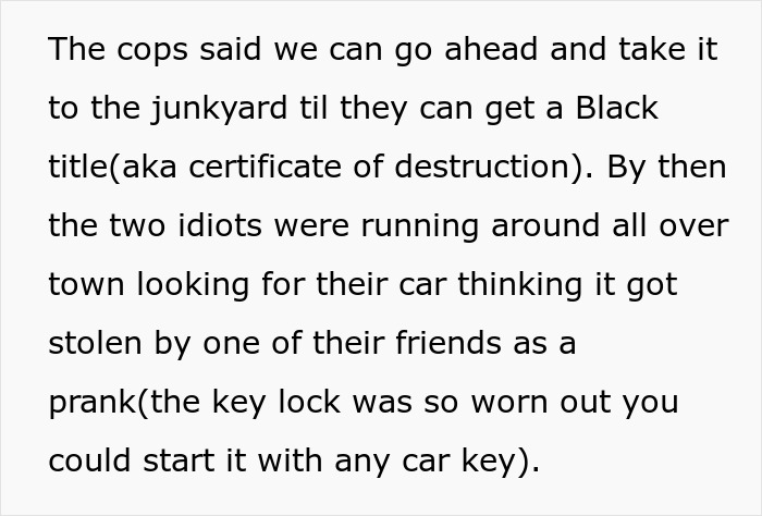 “Idiots Missed The Neighbor’s Cameras”: Youngsters Steal Car Parts, Face Car Owner’s Pro Revenge “Idiots Missed The Neighbor’s Cameras”: Youngsters Steal Car Parts, Face Car Owner’s Pro Revenge