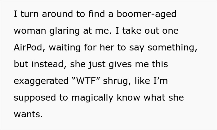 Guy Refuses To Give Boomer The Time Of Day After She Gives Him Attitude For No Reason