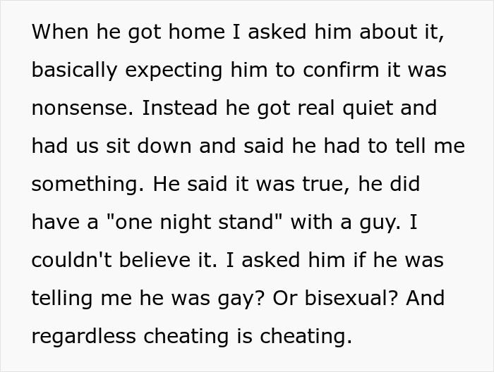 Guy Cheats On His GF With A Man, Saying It&rsquo;s Due To Altitude, Is Flabbergasted When She Dumps Him