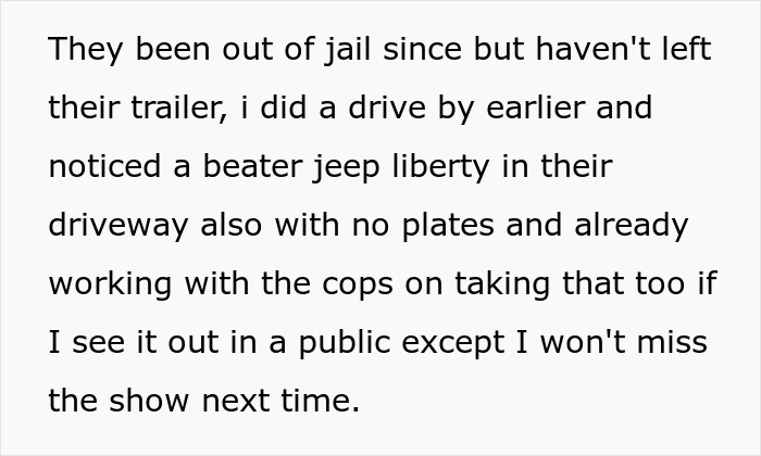 “Idiots Missed The Neighbor’s Cameras”: Youngsters Steal Car Parts, Face Car Owner’s Pro Revenge “Idiots Missed The Neighbor’s Cameras”: Youngsters Steal Car Parts, Face Car Owner’s Pro Revenge