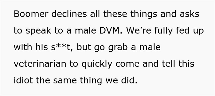 Vets Tell Pet Owner There Is No Gay Test, He Loses It And Throws A Tantrum