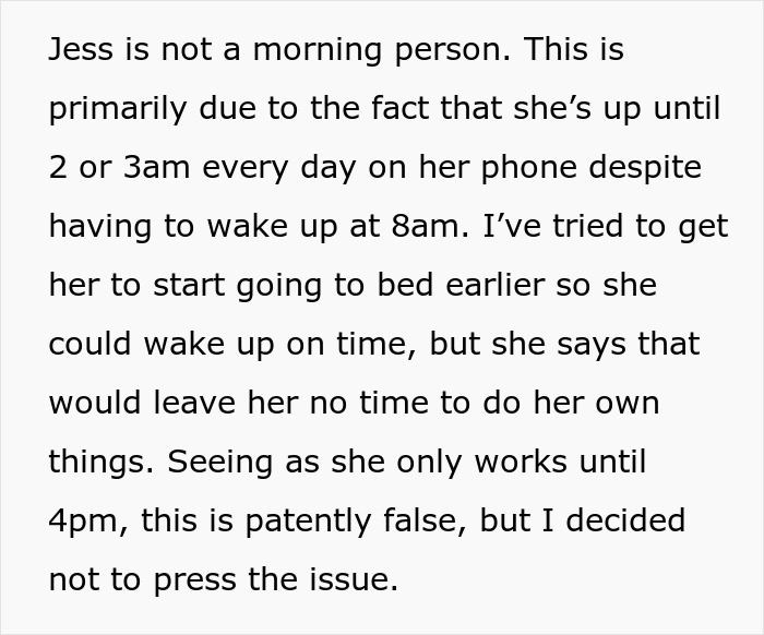 Guy Refuses To Keep Waking Up His GF, She Loses Her Job: "Started Shrieking" Guy Refuses To Keep Waking Up His GF, She Loses Her Job: "Started Shrieking"
