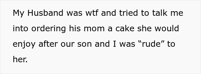 MIL Insists 5YO Change His B-Day Cake As She Doesn&rsquo;t Like Chocolate, Is Stunned When He Refuses