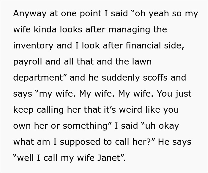 Man Gets Accused Of Being Possessive And Controlling For Referring To His Wife As “My Wife” Man Gets Accused Of Being Possessive And Controlling For Referring To His Wife As “My Wife”