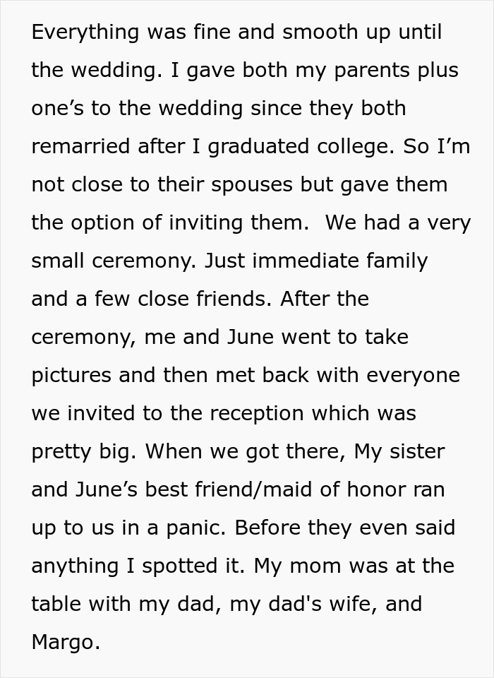Mom&rsquo;s Last Attempt At Breaking Up Newlyweds Ends In Her Getting Kicked Out Of The Wedding