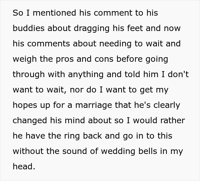 Fiancée Overhears Man's Locker Room Talk About Avoiding Marriage, She Ends Their 4-Year Engagement Fiancée Overhears Man's Locker Room Talk About Avoiding Marriage, She Ends Their 4-Year Engagement