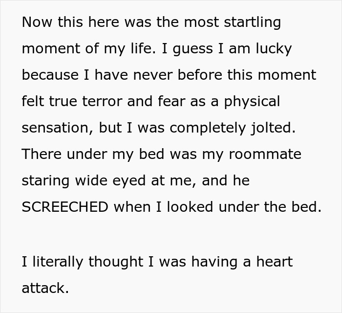 Terrifying Roommate Hid Under Man&rsquo;s Bed For Months, When Caught, He Tries To Play The Victim