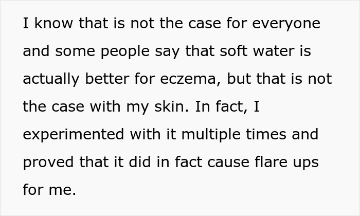 Woman Suspects Hubby Turned On Soft Water To &ldquo;Test&rdquo; Her Eczema, Worries About Her Marriage