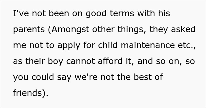 &ldquo;AITA For Laughing At My Ex&rsquo;s Mother And Telling Her How Much Child Support I&rsquo;ve Been Receiving?&rdquo;