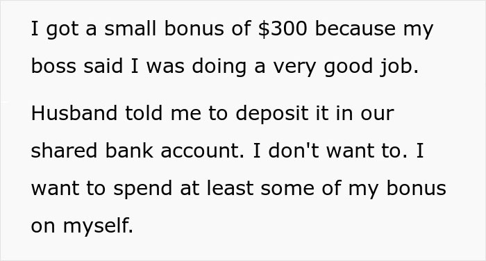 “I’m Sick And Tired”: Woman Fed Up With Frugal Husband Just Wants To Enjoy Her Salary Herself “I’m Sick And Tired”: Woman Fed Up With Frugal Husband Just Wants To Enjoy Her Salary Herself