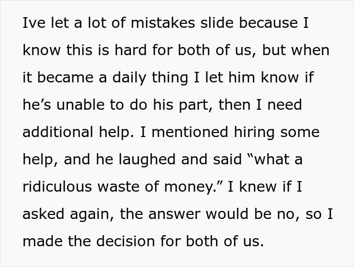 Man Faces The Consequences Of His Weaponized Incompetence He Used Against His Postpartum Wife Man Faces The Consequences Of His Weaponized Incompetence He Used Against His Postpartum Wife