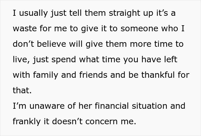"I&rsquo;m Not Actually Sympathetic To Her Situation": Person Doesn't Donate PTO To Dying Coworker