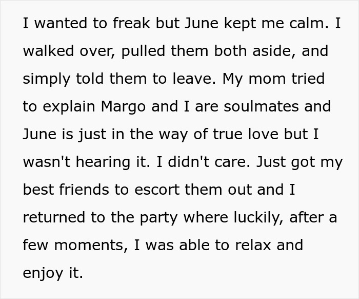 Mom&rsquo;s Last Attempt At Breaking Up Newlyweds Ends In Her Getting Kicked Out Of The Wedding