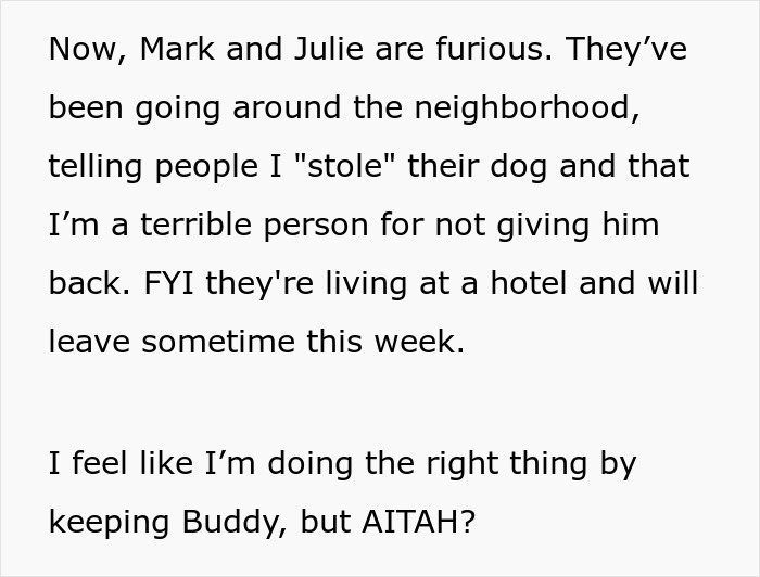 “Ignored All My Calls And Texts”: Neighbors Move Out, Leaving Their Dog Behind, Now Want Him Back “Ignored All My Calls And Texts”: Neighbors Move Out, Leaving Their Dog Behind, Now Want Him Back