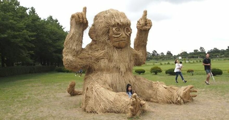 Harvest To Harmony: Meet 42 Stunning Artworks From Niigata's Enchanting Rice Straw Festival