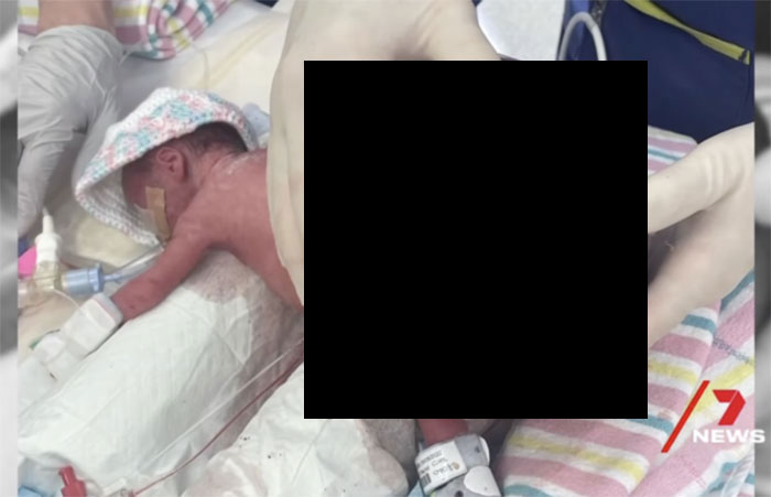 "Miracle Angel": Newborn Survives Life-Threatening 4-Lb. Tumor, Mom Candidly Shares Her Story "Miracle Angel": Newborn Survives Life-Threatening 4-Lb. Tumor, Mom Candidly Shares Her Story