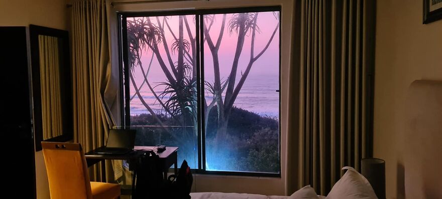 View From My B&b Window In Bluff, Durban, South Africa