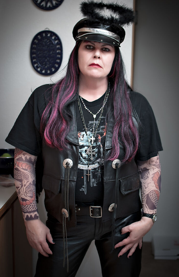 "Hell's Angel" 2010 (I Am Wearing Black Wings