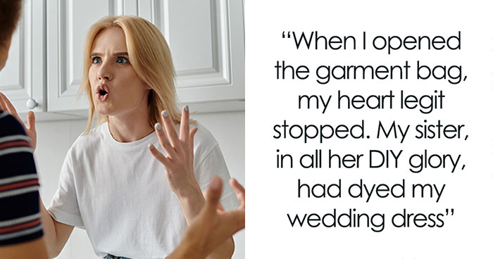 “I Hope Your Husband Cheats”: Woman Ruins Sister’s Wedding Dress, Her Clapback Makes Her Cry