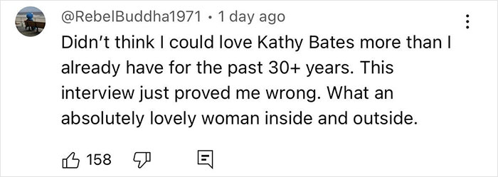 Journalist Heals Kathy Bates&rsquo; 30-Year-Old Guilt For Her Mom: &ldquo;She Should&rsquo;ve Had My Life&rdquo;