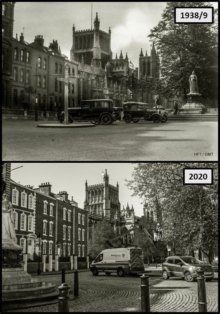 Bristol Cathedral And College Green