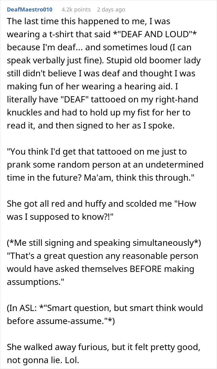 Guy Refuses To Give Boomer The Time Of Day After She Gives Him Attitude For No Reason