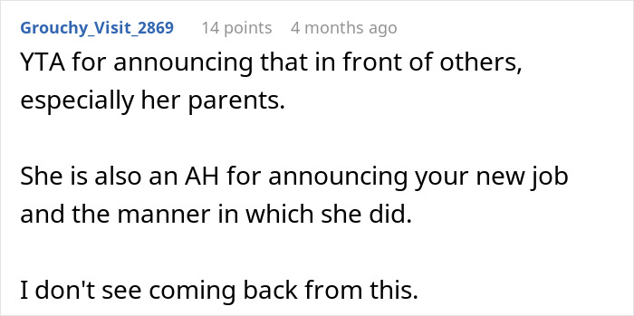 Man Threatens Wife With Divorce During Dinner With Her Parents, Watches It All Fall Apart 