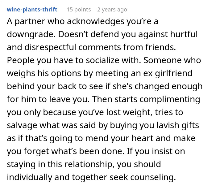Newlywed Learns Husband Doesn’t Find Her Attractive After Eavesdropping On His Conversation Newlywed Learns Husband Doesn’t Find Her Attractive After Eavesdropping On His Conversation