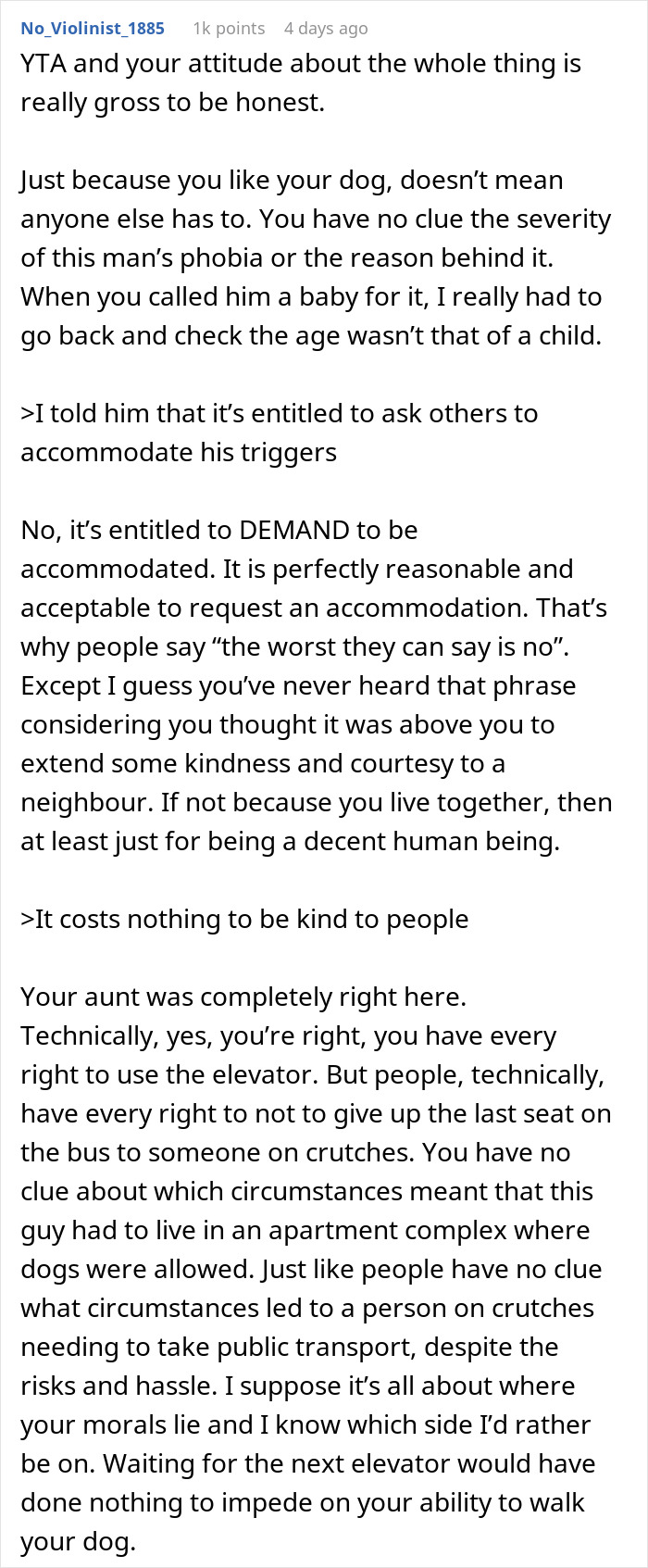 “He Was Being A Baby”: Woman Refuses To Accommodate Dog-Phobic Neighbor, Gets Called Out “He Was Being A Baby”: Woman Refuses To Accommodate Dog-Phobic Neighbor, Gets Called Out