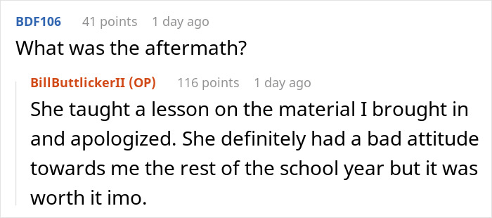 An 8th Grader Outsmarts Teacher, She Can&rsquo;t Accept She&rsquo;s Wrong Until Forced To Apologize
