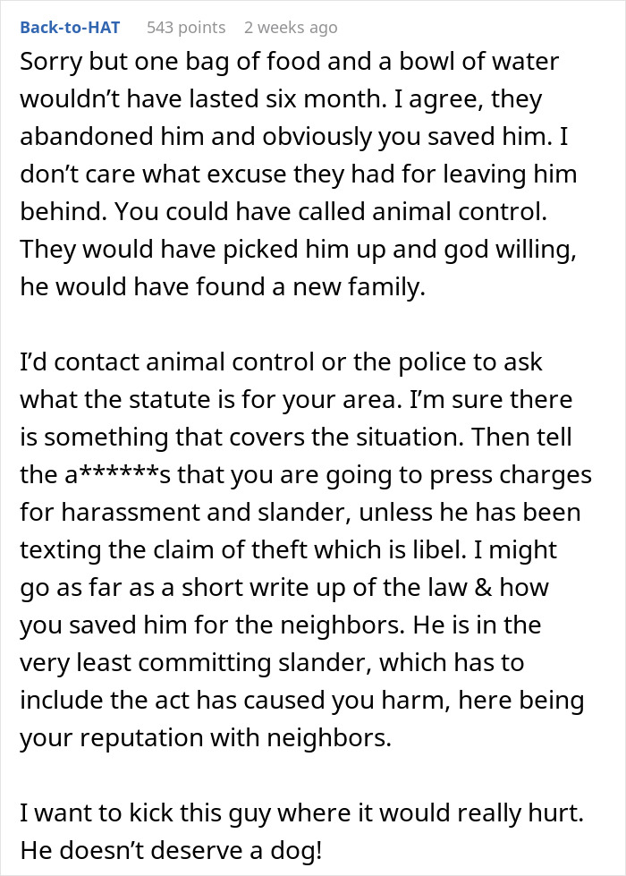 “Ignored All My Calls And Texts”: Neighbors Move Out, Leaving Their Dog Behind, Now Want Him Back “Ignored All My Calls And Texts”: Neighbors Move Out, Leaving Their Dog Behind, Now Want Him Back