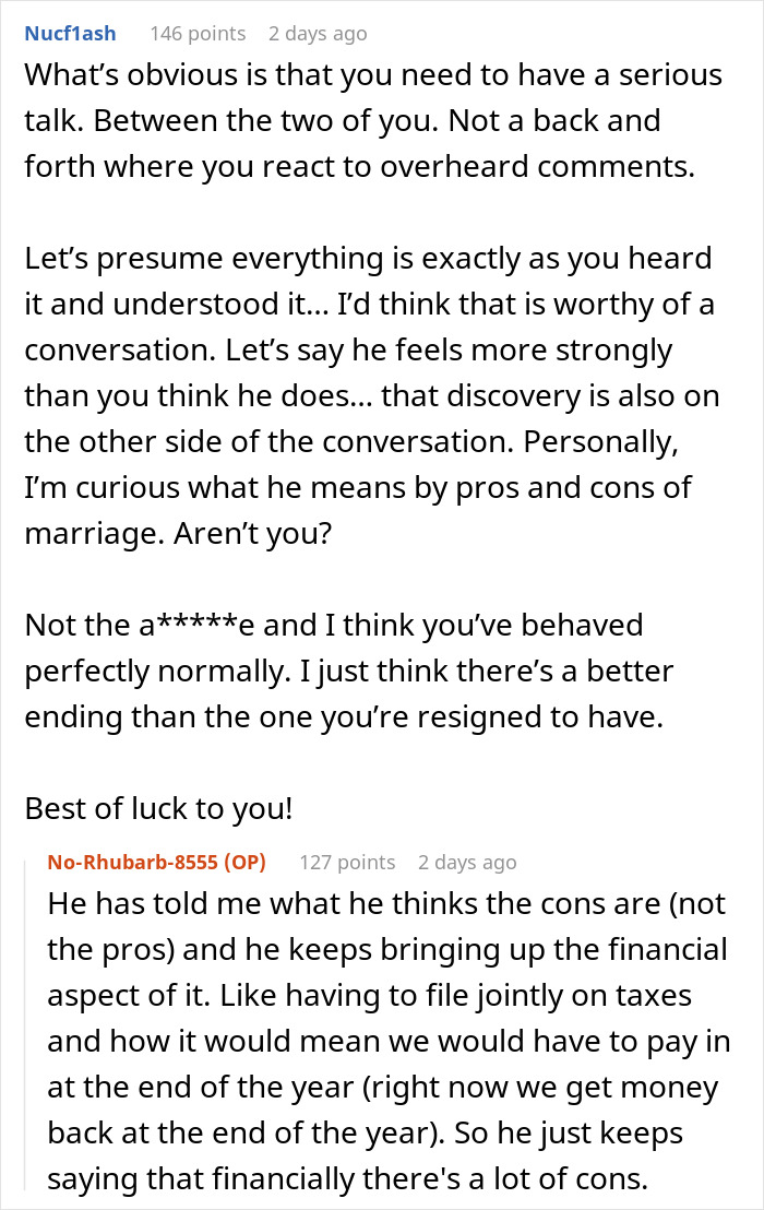 Fiancée Overhears Man's Locker Room Talk About Avoiding Marriage, She Ends Their 4-Year Engagement Fiancée Overhears Man's Locker Room Talk About Avoiding Marriage, She Ends Their 4-Year Engagement