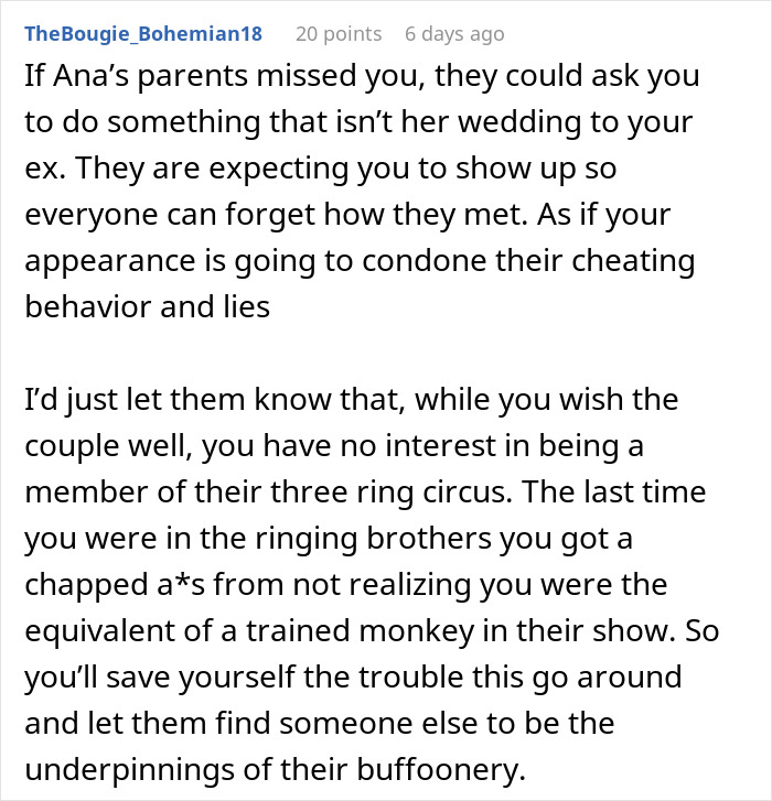 Man Cheats On GF With Her Best Friend, They Harass Her When She Refuses To Attend Their Wedding