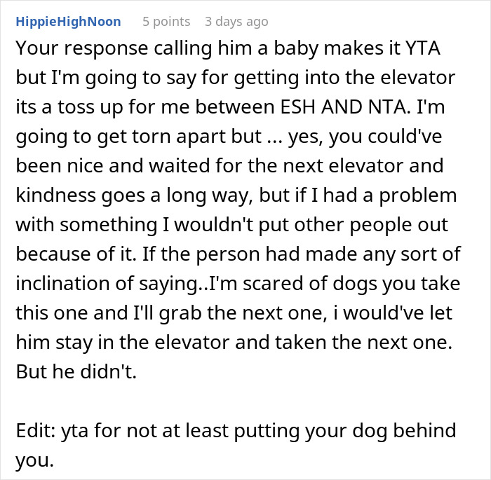 “He Was Being A Baby”: Woman Refuses To Accommodate Dog-Phobic Neighbor, Gets Called Out “He Was Being A Baby”: Woman Refuses To Accommodate Dog-Phobic Neighbor, Gets Called Out