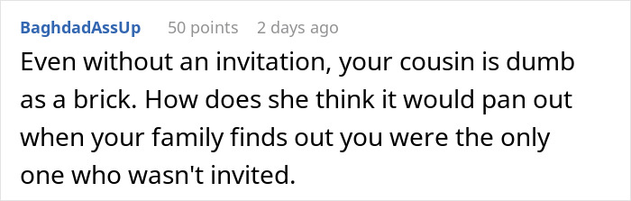 Bride Throws Cousin Under The Bus To Impress Conservative In-Laws, Wedding Goes Bust Bride Throws Cousin Under The Bus To Impress Conservative In-Laws, Wedding Goes Bust