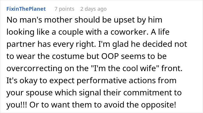 “AITA For Telling My Husband He Shouldn’t Do Matching Ken/Barbie Costumes With His Female Coworker?” “AITA For Telling My Husband He Shouldn’t Do Matching Ken/Barbie Costumes With His Female Coworker?”