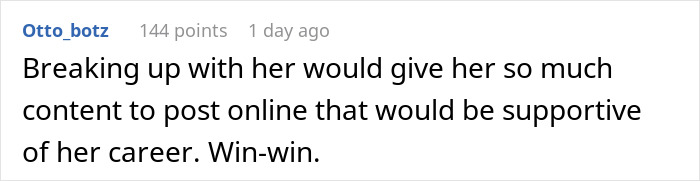 Man Asks If He&rsquo;s A Jerk To Kick GF Out Of The House Because Of Her New Career