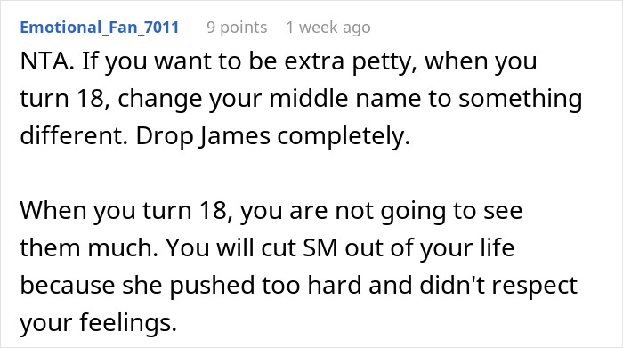 Teen Rejects Stepmom's Numerous Attempts To Change His First And Last Names, She Goes Dramatic Teen Rejects Stepmom's Numerous Attempts To Change His First And Last Names, She Goes Dramatic
