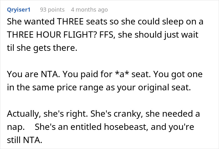 &ldquo;I Should Be Ashamed&rdquo;: Mom Berated For Taking Flight Attendant&rsquo;s Offer Of An Upgraded Seat