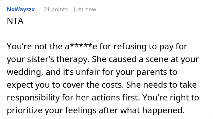 Woman Has A Disaster Of A Wedding Because Of Her Sister, Parents Don’t Get What’s The Issue Woman Has A Disaster Of A Wedding Because Of Her Sister, Parents Don’t Get What’s The Issue