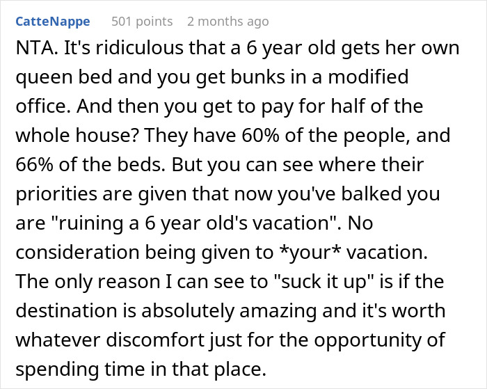 “I Don’t Feel We Are Wrong”: Couple Cancels Family Trip As They Were Given The Bunk Beds “I Don’t Feel We Are Wrong”: Couple Cancels Family Trip As They Were Given The Bunk Beds