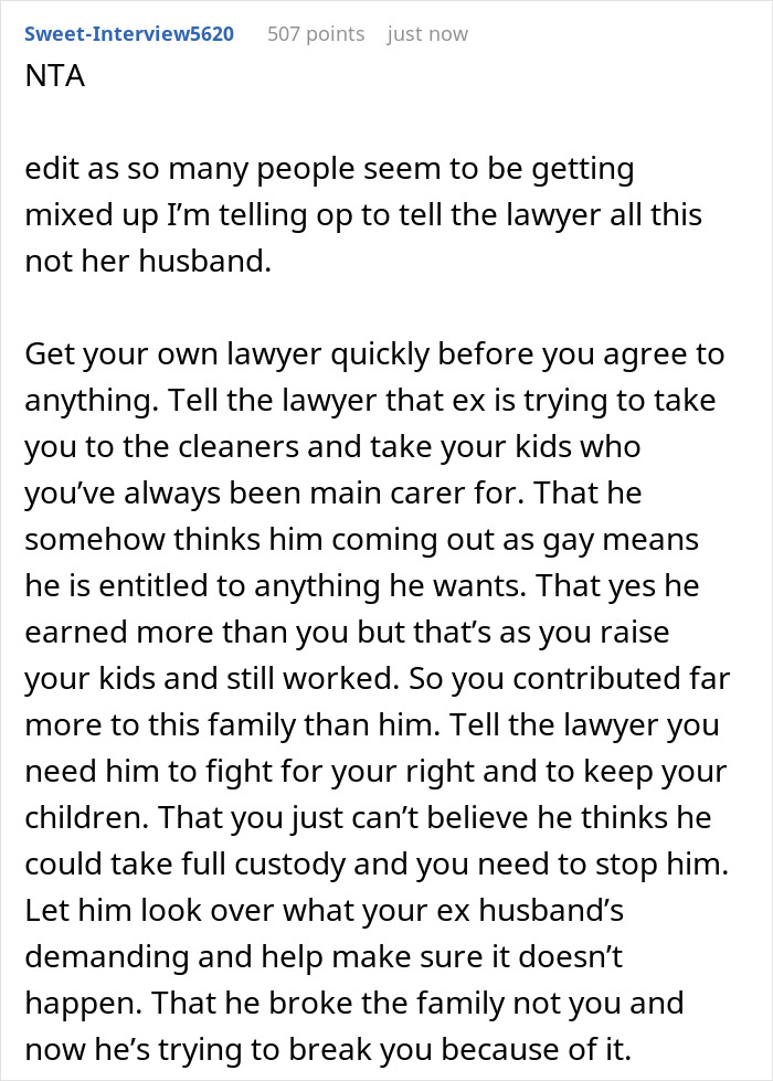 &ldquo;He&rsquo;s Ripping My Entire Life Apart&rdquo;: Husband Realizes He's Gay, Files For Full Custody Of The Kids