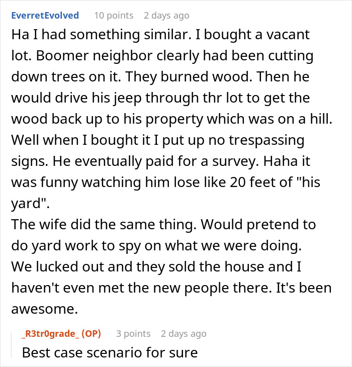&ldquo;Boomer Neighbors Think That Because Our House Was Vacant For A While, Our Yard Becomes Theirs&rdquo;