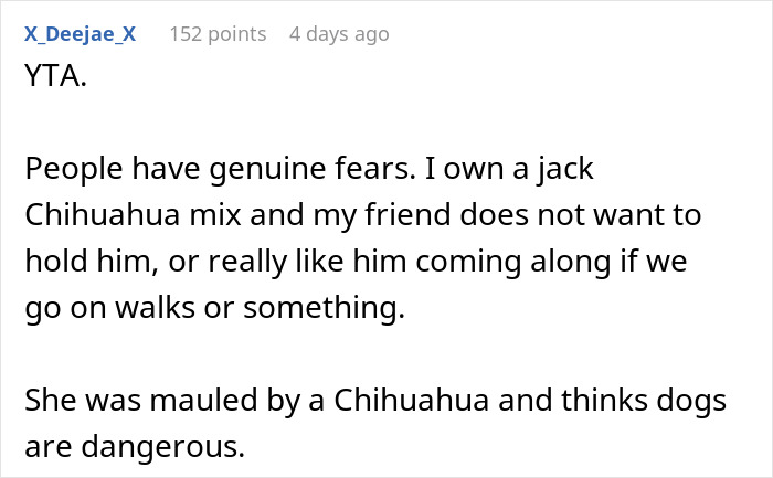 “He Was Being A Baby”: Woman Refuses To Accommodate Dog-Phobic Neighbor, Gets Called Out “He Was Being A Baby”: Woman Refuses To Accommodate Dog-Phobic Neighbor, Gets Called Out