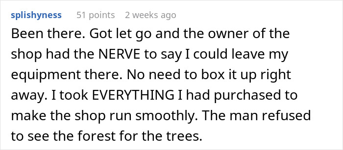 &ldquo;Only Take Things That Are Yours&rdquo;: Fired Worker Does As Told, Cripples Company Into Bankruptcy