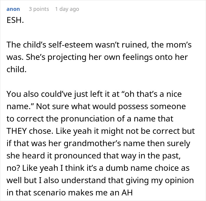 Mom Is Corrected On How To Pronounce Her Daughter's Name, Tells Person They Ruined Her Life Mom Is Corrected On How To Pronounce Her Daughter's Name, Tells Person They Ruined Her Life