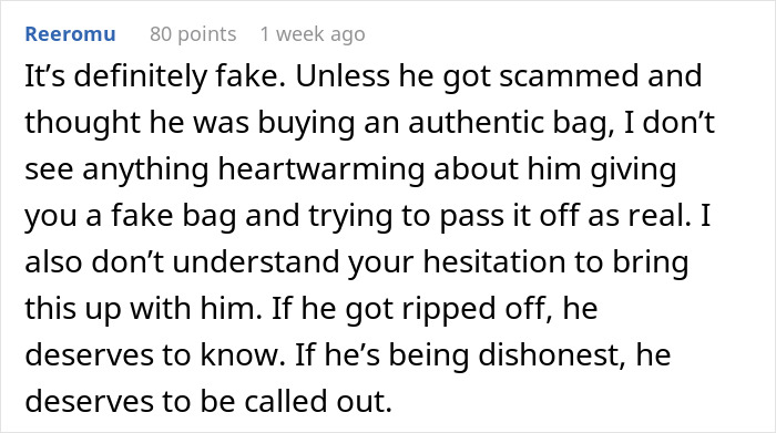 Woman Suspects Her BF Gifted Her A Fake Chanel Bag, Turns Out It’s True And He Did It Purposefully Woman Suspects Her BF Gifted Her A Fake Chanel Bag, Turns Out It’s True And He Did It Purposefully
