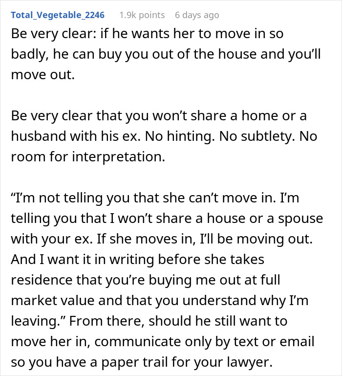 &ldquo;I&rsquo;m Being Pushed Out Of My Own Home&rdquo;: Woman Refuses To Let Husband&rsquo;s Ex Live With Them