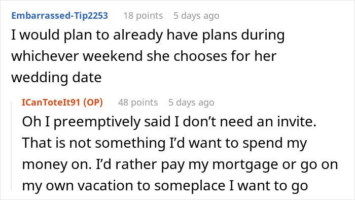 &ldquo;Hell No&rdquo;: Woman Shames Friend&rsquo;s Ridiculous Wedding Expectations That Made Her Opt Out